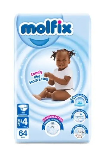Molfix size 4 diapers Jumbo