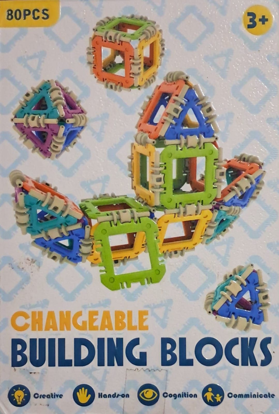 80pcs Changeable Building Blocks